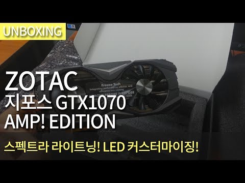 ZOTAC ������ GTX1070 AMP! Edition D5 8GB (�ؿܱ���)