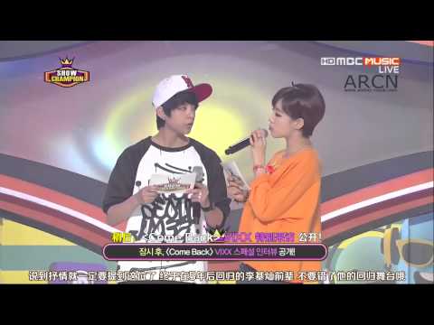 [中字]130529 MBC Show Champion Amber&恩静MC CUT [ARCN字幕组]