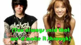 Hovering-Miley Cyrus feat.Trace Cyrus