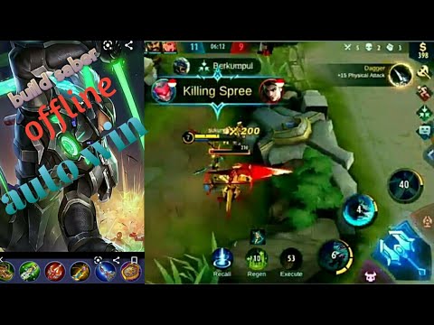 Game play saber,offline,,zilong pindah lane