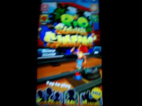 Toni ivanoski pleiy subway surfers game