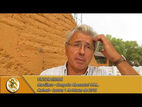 01-03-18 Nota Victor Sisinni - Gregorio Aberasturi S.R.L. - Carhué
