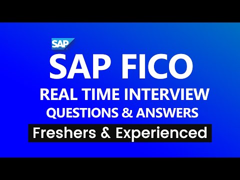 Real Time SAP FICO Interview Questions and Answers 2025 |  SAP FICO Interview Questions |