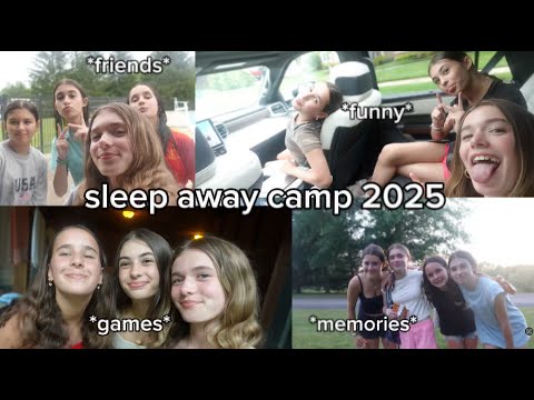 summer camp vlog: friends, memories, + more!
