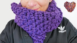 Winter Schal aus XXL Wolle | HÄKELN | einfache Anleitung