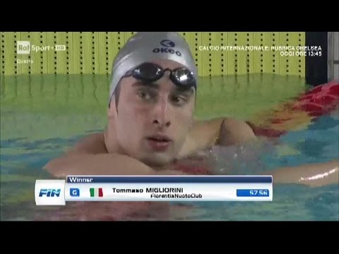 04-04-2017 mat. 100 Dorso M Batteria 2 Migliorini Tommaso 57,56 Campionato Italiano Ass. 2017 v.50