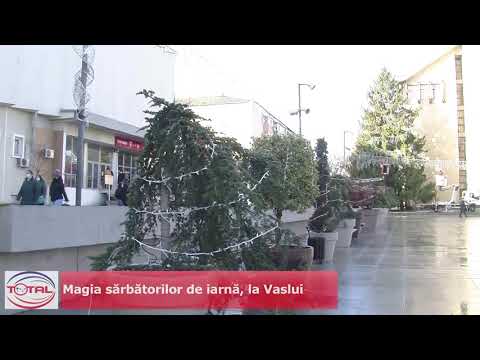 VIDEO//Magia sărbătorilor de iarnă, la Vaslui