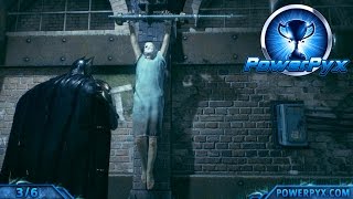 Batman Arkham Knight - The Perfect Crime Side Mission Walkthrough (Mutilated Bodies Locations)