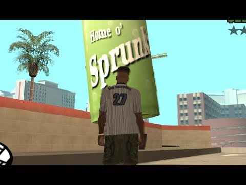 Chain Game 48 mod - GTA San Andreas - How to get the Sprunk Curse at the very beginning of the game