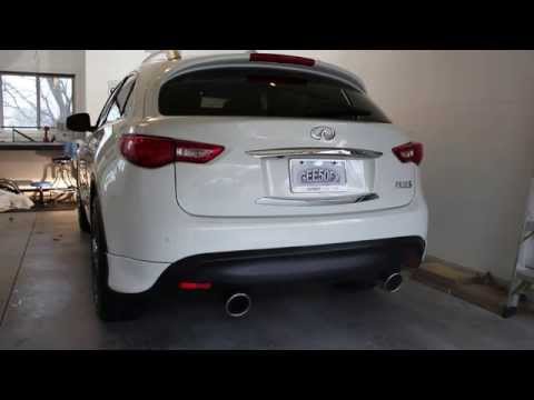 Borla Catback on Infiniti FX50S