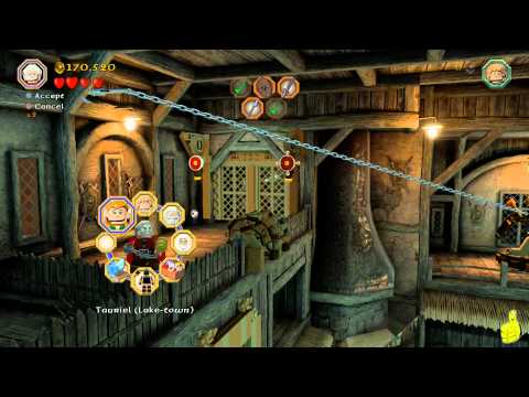 Lego The Hobbit: Level 12 A Warm Welcome - FREE PLAY (All Minikits, Treasures & Design) - HTG