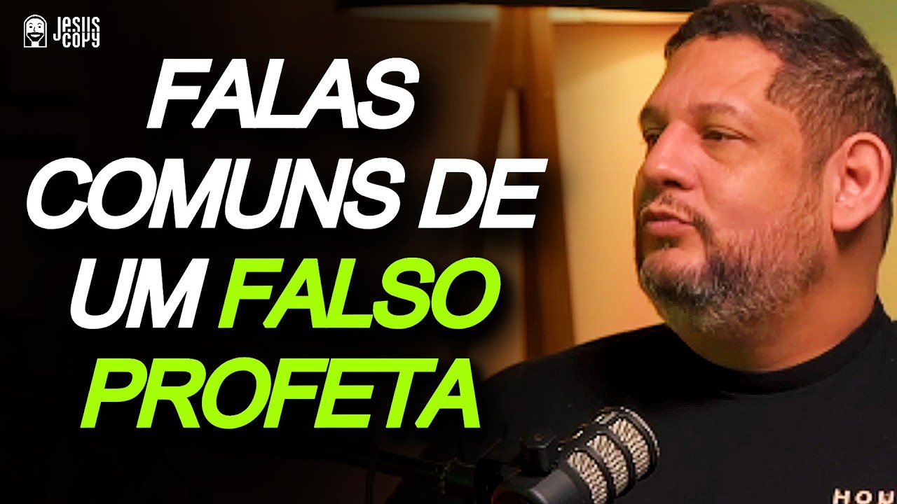 FALAS COMUNS DE UM LÍDER ABUSADOR E UM FALSO PROFETA NA IGREJA - FÁBIO COELHO | Podcast Jesuscopy