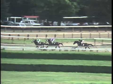 Personal Ensign wins the 1988 Whitney Handicap at Saratoga Race Course
