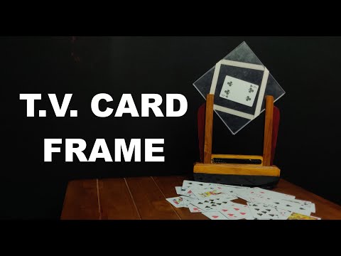 T.V. Card Frame