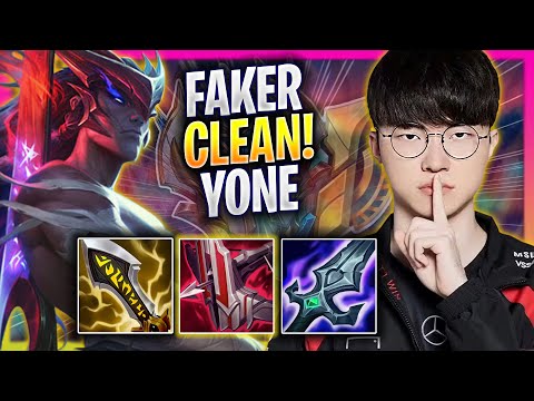 FAKER IS SO CLEAN WITH YONE! - T1 Faker Plays Yone MID vs Zoe! | Season 2025