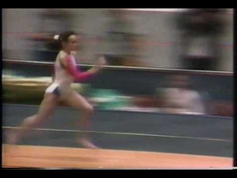 1st AA Aurelia Dobre V - 1987 World Gymnastics Championships 10.00