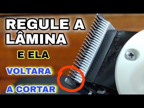 How to adjust, adjust, align hair clipper blades ,HD-2021