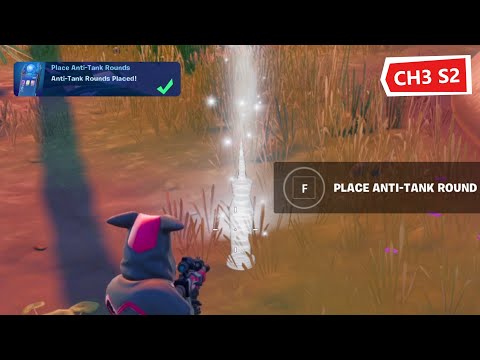 Establish Device Uplink near Sanctuary, Place Anti Tank Rounds in Fortnite