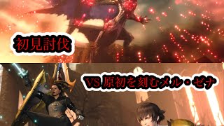 [MHR:SB]初見原初を刻むメル・ゼナを頑張る