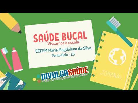 Promoção de Saúde Bucal Ponto Belo | Divulga Saúde | #odontologia #divulgasaude #saúdebucal