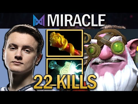 NIGMA.MIRACLE SNIPER WITH 22 KILLS & MAELSTROM-MKB - DOTA 2 PRO GAMEPLAY