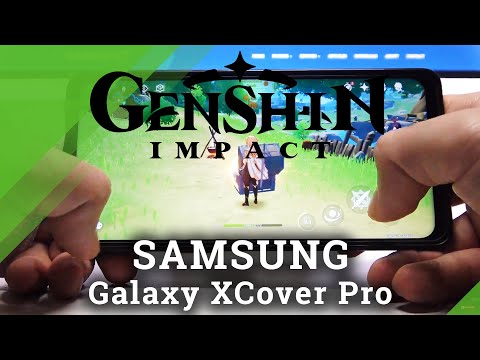 Genshin Impact Gaming Performance Test on Samsung Galaxy XCover Pro - Gameplay