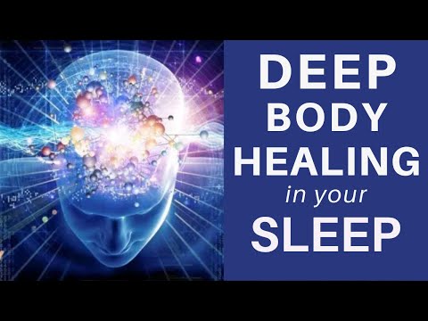HEAL while you SLEEP ★Deep Body Healing Manifest, Cell Repair & Pain Relief Healing Sleep Meditation