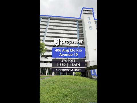 406 Ang Mo Kio Avenue 10, 406 Ang Mo Kio Avenue 10, 1 Bedroom, 474 sqft, HDB Flat For Sale, by PROPSELLER PTE. LTD., 500132052 - PropertyGuru.com.sg