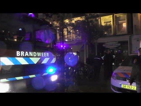 [06.11.'15] Brandstichting laat brandweer groots uitrukken Grote Breedstraat Dokkum