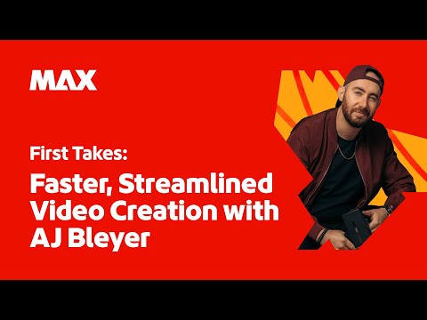 First Takes: Faster, Streamlined Video Creation in Premiere with AJ Bleyer