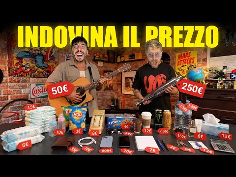 RIESCI AD INDOVINARE IL PREZZO ESATTO DELL'OGGETTO? - ANCHE OGGI DANIEL NON HA CREDUTO IN SE STESSO!