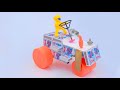How To Make A Road Rollar DIY From Matchbox Handmade Diy Made At Home