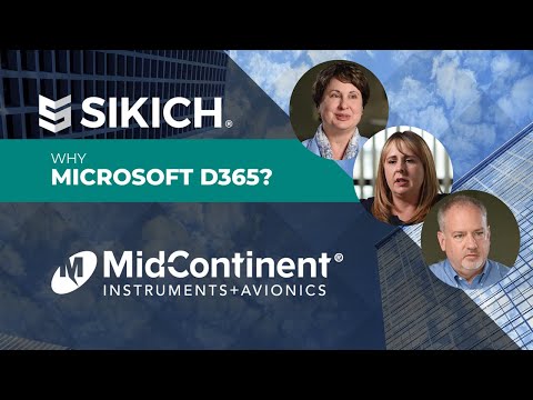 Why Microsoft Dynamics 365 F&SCM is the right ERP for Mid-Continent Instruments & Avionics | Sikich