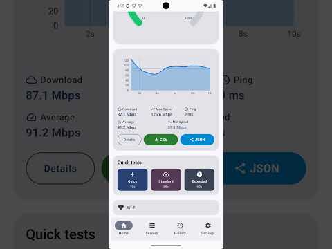 iPerf3 TCP/UDP Client & Server