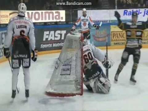 HPK:n Johan Larsson tekee oman maalin Ilves-HPK 2.3.2013