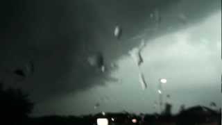 preview picture of video 'June 10, 2009 Severe Squall Line in Celina, TX'