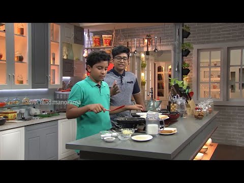 Ruchi Vismayam l EPI - 100 - Veg Milk Sandwich & Red Velvet Dry Fruit Shake | Mazhavil Manorama