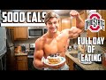 OHIO STATE 5000 CALORIE FULL DAY OF EATING IN QUARANTINE
