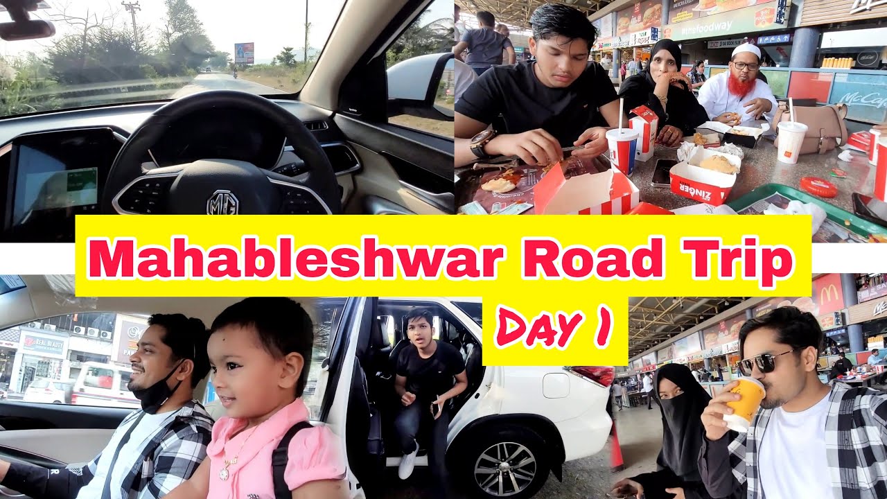 Mumbai to Mahableshwar Vlog | Road Trip with Family in MG Hector, Fortuner & Mercedes | Ep - 1