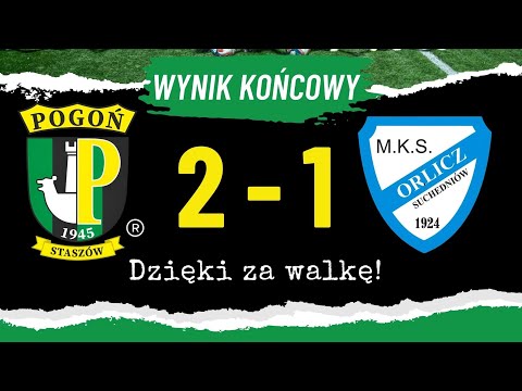 Vlog meczowy Pogoń Staszów 2-1 Orlicz Suchedniów 4 liga świętokrzyska