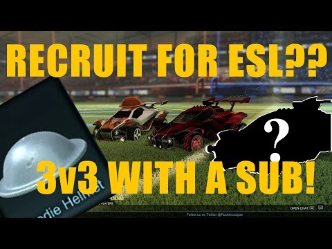 RECRUIT FOR ESL??(3v3 with a sub!)