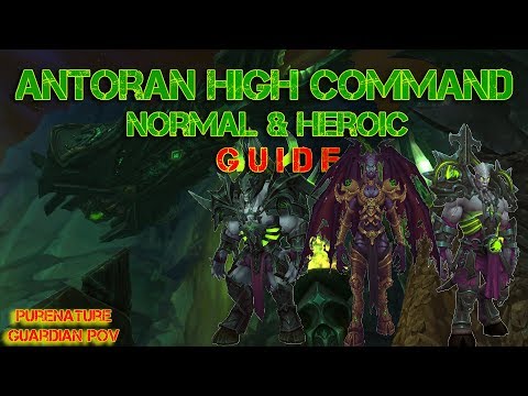 Antoran High Command - Normal/Heroic Guide - Antorus, the Burning Throne - Tank POV [GR]
