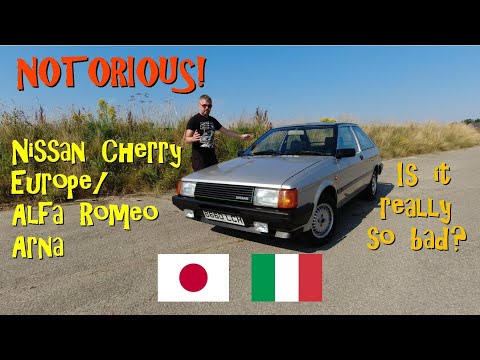Real Road Test: 1984 Nissan Cherry Europe/Alfa Romeo Arna! Notorious! Deserved?
