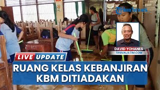 5 SD di Besole Terendam Banjir Lumpur Merah dari Pegunungan, Guru-Siswa & Warga Bersihkan Material