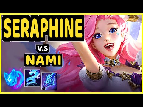 GYEONG (SERAPHINE) vs NAMI - BOTTOM SUPPORT GAMEPLAY - BR Ranked MASTER
