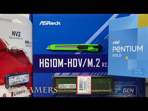 intel Pentium G7400 PC Build in 2023