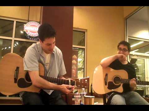 Danny and Danny Cover Tom Waits Ol 55 and Guster Satellite (Live Acoustic)