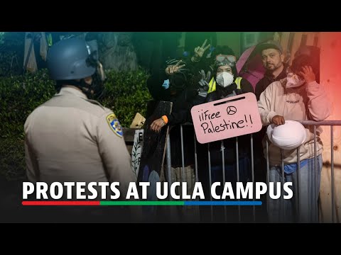 ABS-CBN NewsPro-Palestinian protesters say they were 'violently attacked' on UCLA campus