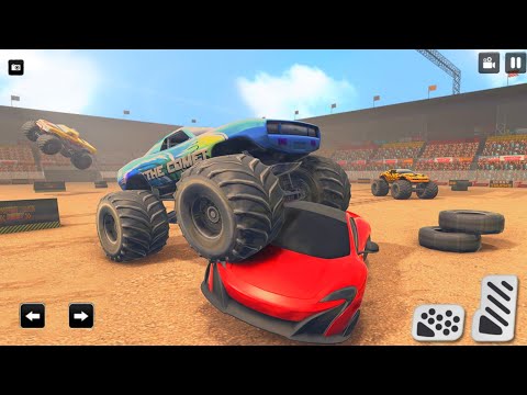 Demolition Derby Monster Trucks Crash Stunt Racing Simulator - Android Gameplay.