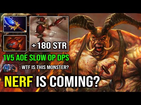 This is Why Pudge Need a Nerf | WTF 6200 HP 1v5 Tanker +180 Strength Brutal AoE Slow DPS Dota 2